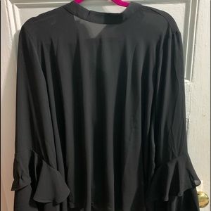 ELOQUII Dramatic Sleeve Top